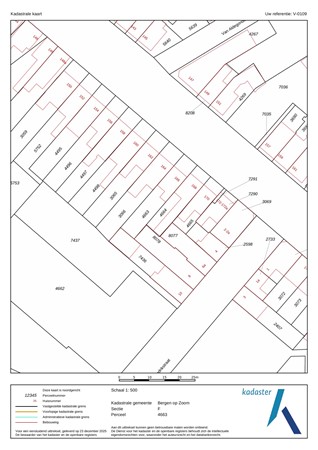 Floorplan - Antwerpsestraatweg 166, 4615 AX Bergen op Zoom